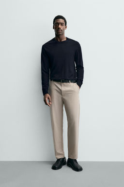 PANTAL?N REGULAR FIT CONFORT / Beige