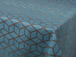 3832-БЧ Скатерть 180*145 рис. 6040-01 цв. бирюза - Оршанский льнокомбинат фото 2