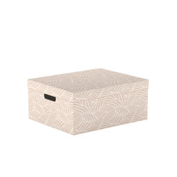 Коробка для хранения складная с крышкой Листья, 28х37х18 см - Handy home фото 2