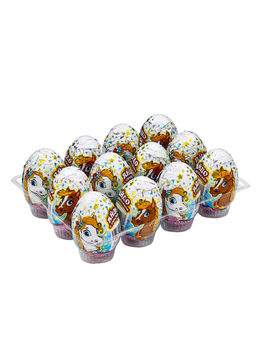 Цена за 3 шт. Яйцо кондитерское Лошадки, с сюрпризом, 20 г - Simaland фото 2