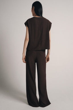 PANTAL?N R?STICO RECTO / Gris antracita - Zara фото 3