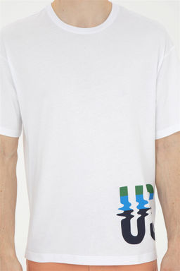 Мужская белая футболка - U.s. polo assn фото 6