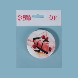 Зеркало складное BEAUTY, с увеличением х2, d=7 см, рисунок МИКС - Qf фото 6