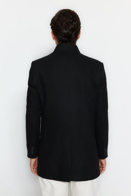 TRENDYOL MAN Antrasit Slim Fit Dik Yaka K?sl?k Kase Kaban TMNAW24KB00005 - Trendyolmilla фото 14