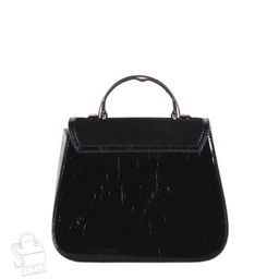 Сумка женская кожаная 6046-3QAA black Polina&Eiterou  в Новосибирске