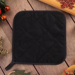 Прихватка Happy New Year 19х19см, саржа, 100% х/л,ватин 250г/м2 - Этель фото 3