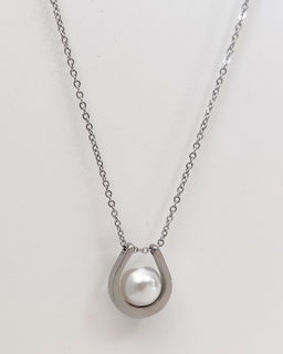 Кулон из стали на цепочке