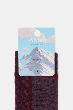 WOOL SKI SOCKS - Zara фото 3