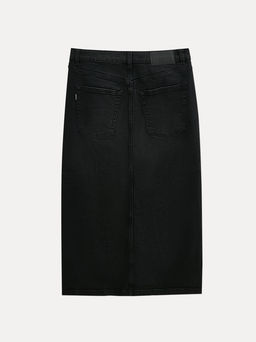 CONTE CON-815 Юбка джинсовая женская washed black - Conte elegant фото 7