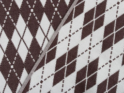 Покрывало декоративное 8с11.111ж1 Ромбы (ДТЭ шоколад) 206х230см