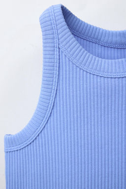 RIBBED SWIM T-SHIRT - Zara фото 3