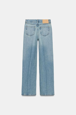 JEANS Z1975 STRAIGHT TIRO ALTO / Azul claro - Zara фото 9
