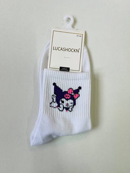 BK406 Носки, 1 пара БЕЛЫЙ