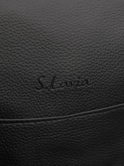 Чёрный седельная сумка S.Lavia  фото 5