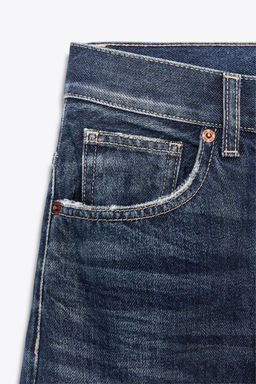TRF STRAIGHT WIDE HIGH-WAIST JEANS - Zara фото 10