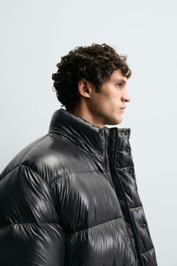 LONG 100% FEATHER PUFFER JACKET - Zara фото 6