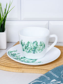 Чайная пара 2 предмета 250 мл квадратная / GRAY-FXB220/FBD220-6A (7520) /уп 48/ - Галеонтрейд фото 2