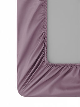 Проcтыня натяжная сатин 160x200+25 лиловый сатин - Lucky фото 3