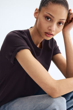 Camiseta en mezcla de seda - H&m фото 5