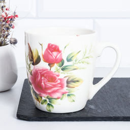 Кружка 250 мл Цветы / S749 /уп 96/ - Галеонтрейд фото 13