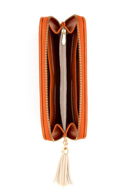 Женский оранжевый кошелек Неожиданная скидка в корзине - U.s. polo assn фото 6