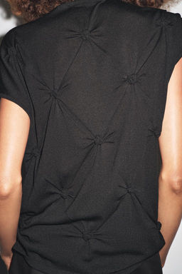 KNOT DETAIL KNIT TOP - Zara фото 6