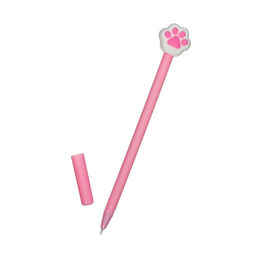 Цена за 12 шт. Ручка - прикол гелевая Кошачья лапка, МИКС - Calligrata фото 2