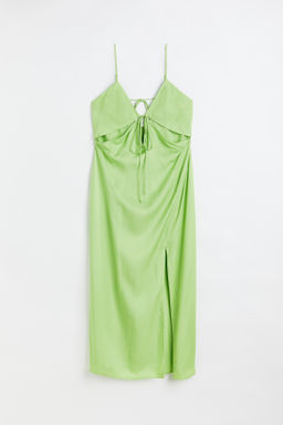Vestido cut-out con escote en V