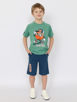 CSKB 63739-37-391 Футболка для мальчика,зеленый