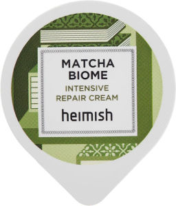 HEIMISH - КРЕМ ДЛЯ ЛИЦА С ПРОБИОТИКАМИ MATCHA BIOME INTENSIVE REPAIR CREAM, 5 МЛ.  фото 5