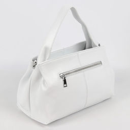 Женская кожаная сумка Sergio Valentini SV-0615 Вайт  фото 3