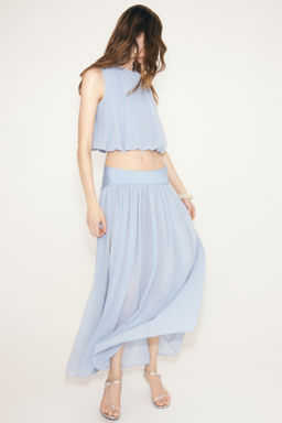 Maxifalda circular - H&m фото 4