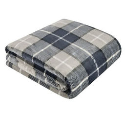 Покрывало-плед Рич фланель-микрофибра 200*220 см. - Лен поволжья фото 2