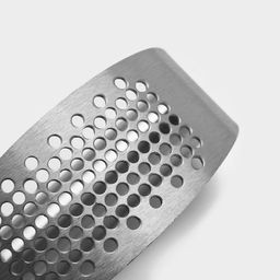 Пресс для чеснока Доляна Steel, 10×5 см, цвет серебряный