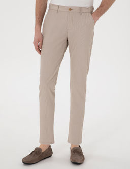 Vizon Slim Fit Gofre Kanvas Pantolon