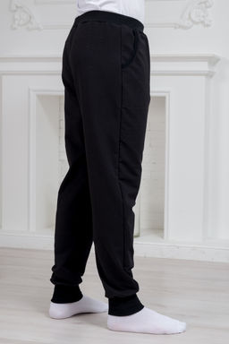 Брюки мужские из футера Оскар черный