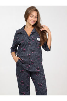 Пижама женская П-117.01 графит - Хороший трикотаж фото 6