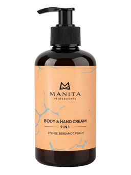 Manita Professional Парфюмированный крем для рук и тела / Lychee, Bergamot, Peach, 300 мл