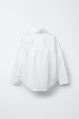 POPLIN SHIRT - Zara фото 3