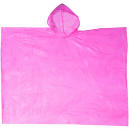 Цена за 4 шт. Дождевик-пончо "Шар" 20 Мкрн 120см розовый ДоброСад