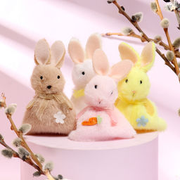 Одежда для пасхального яйца Зайчик пушистый, 11 см, цвет МИКС - Simaland фото 2