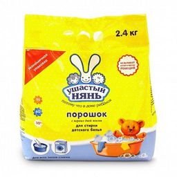 УШАСТЫЙ НЯНЬ стир.порошок детский 800гр