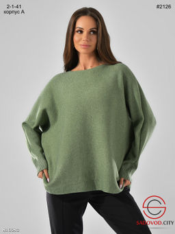 Тёплая однотонная кофта - Bruno фото 6