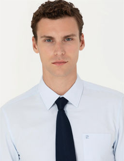 A__k Mavi Regular Fit Uzun Kollu Basic G_mlek