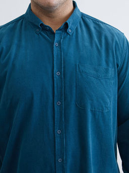 Regular Fit Uzun Kollu Kadife Erkek G?mlek