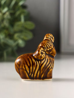 Цена за 10 шт. Фигурка фарфор «Барашек», 5.5×5×3 см, МИКС