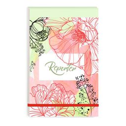 Записная книжка А5+, 100л арт. 50684/ НЕЖНЫЕ ЦВЕТЫ