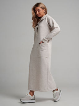 978 Платье "Меланж/капучино"