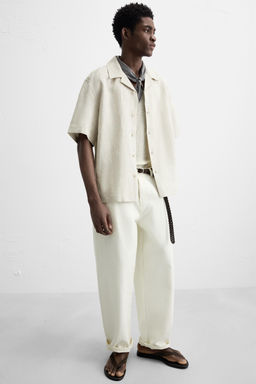 100% LINEN SHIRT - Zara фото 5