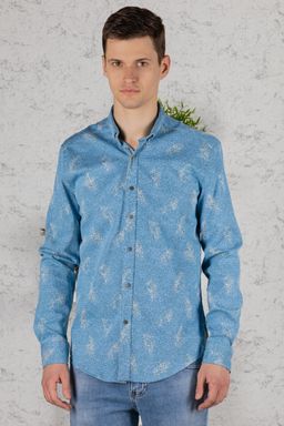 рубашка 
 17.2527-MAVI - Tricko фото 11